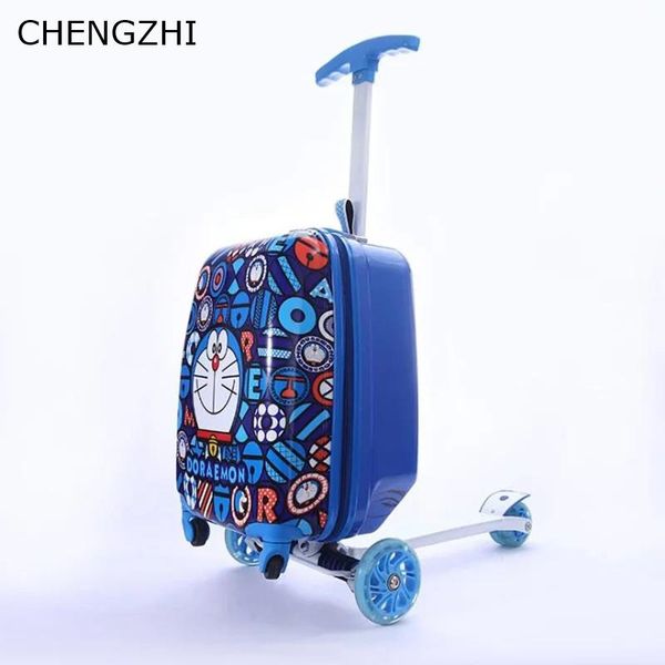 suitcases chengzhi 18inch cute cartoon for children sports scooter luggage backpack rolling travel boarding suitcase on wheels
suitcases chengzhi 18inch cute cartoon for children sports scooter luggage backpack rolling travel boarding suitcase on wheels