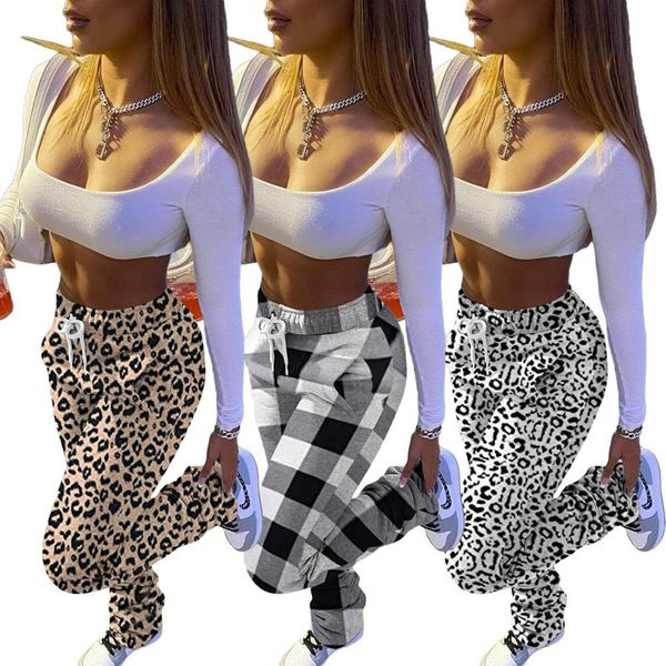 2021 new street style joggers sweatpants for women leopard grid drawstring casual extra long stacked pants winter thick warm trousers 9hc6, Black;white
2021 new street style joggers sweatpants for women leopard grid drawstring casual extra long stacked pants winter thick warm trousers 9hc6, Black;white