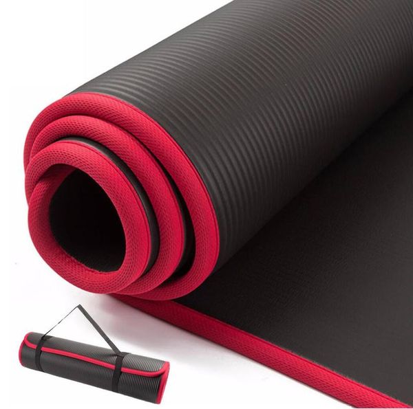 10mm extra thick 183cmx61cm nrb non-slip yoga mats for fitness tasteless pilates gym exercise pads with bandages
10mm extra thick 183cmx61cm nrb non-slip yoga mats for fitness tasteless pilates gym exercise pads with bandages