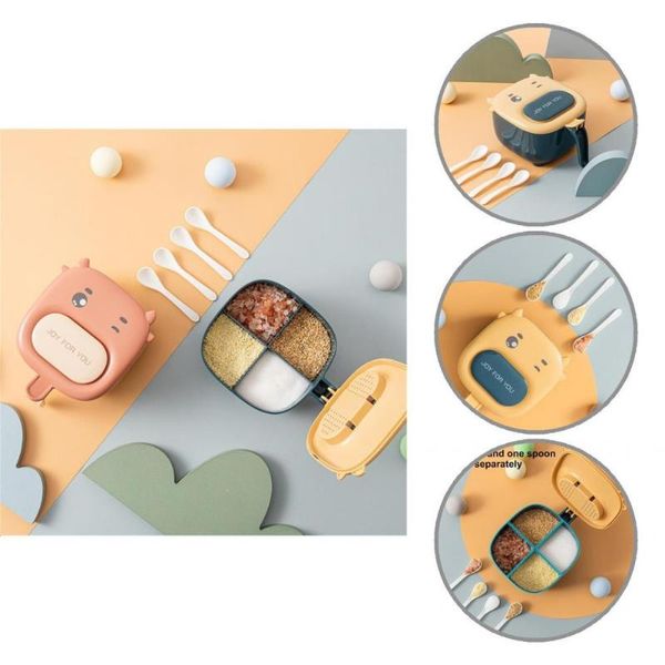 storage bottles & jars modern tasteless eco-friendly plastic easy to clean seasoning container for salt spice jar box
storage bottles & jars modern tasteless eco-friendly plastic easy to clean seasoning container for salt spice jar box