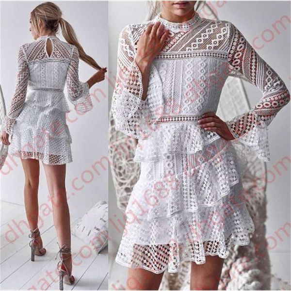 women's irregular pleated dress trumpet sleeve lace perspective cake dress half-length black and white s-xl, Black;gray
women's irregular pleated dress trumpet sleeve lace perspective cake dress half-length black and white s-xl, Black;gray