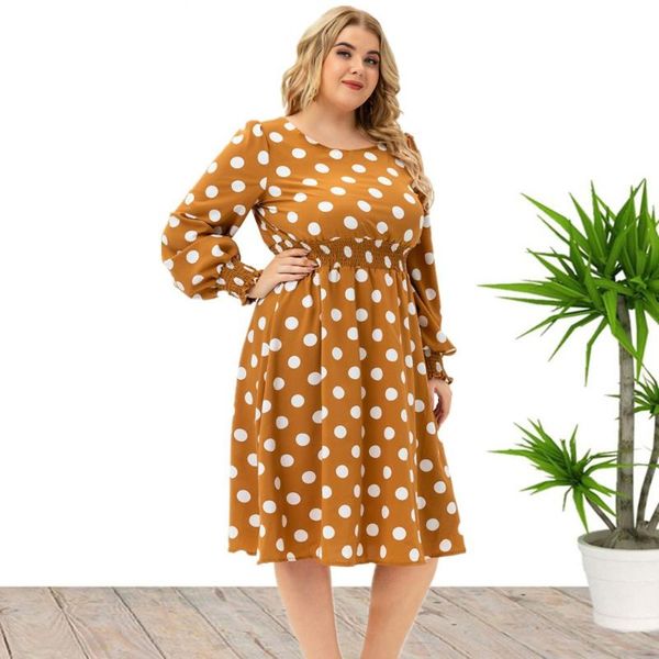 plus size dresses women dresss elegant polka dot printed year party dress 2022 autumn winter long sleeve casual midi 4xl 5xl, Black
plus size dresses women dresss elegant polka dot printed year party dress 2022 autumn winter long sleeve casual midi 4xl 5xl, Black