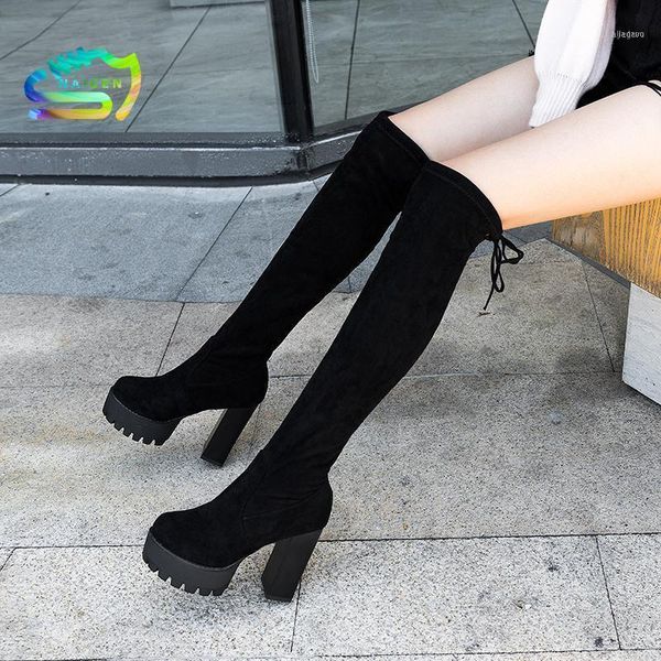 boots naicen knee tight stovepipe knight suede round toe combat for women trend velvet warm women's11, Black
boots naicen knee tight stovepipe knight suede round toe combat for women trend velvet warm women's11, Black
