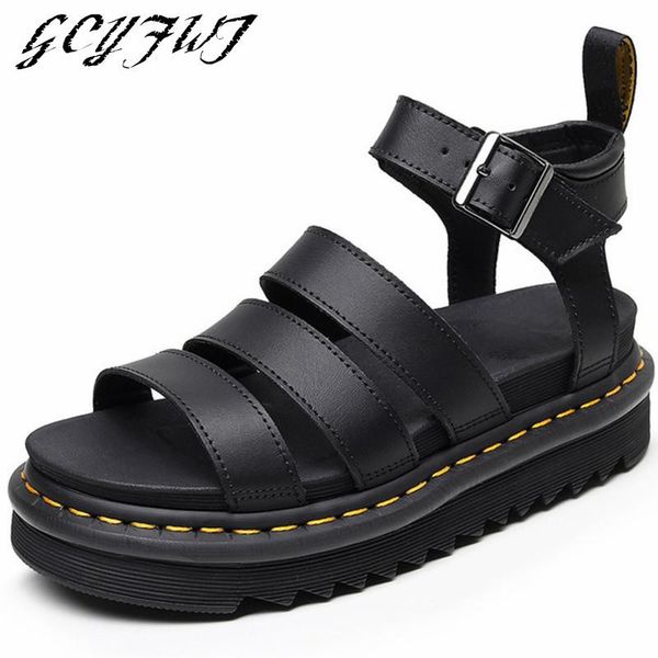 sandals summer buckle strap women sewing open toe round shallow girl shoes solid color non-slip sandy beach zapatos de mujer, Black
sandals summer buckle strap women sewing open toe round shallow girl shoes solid color non-slip sandy beach zapatos de mujer, Black