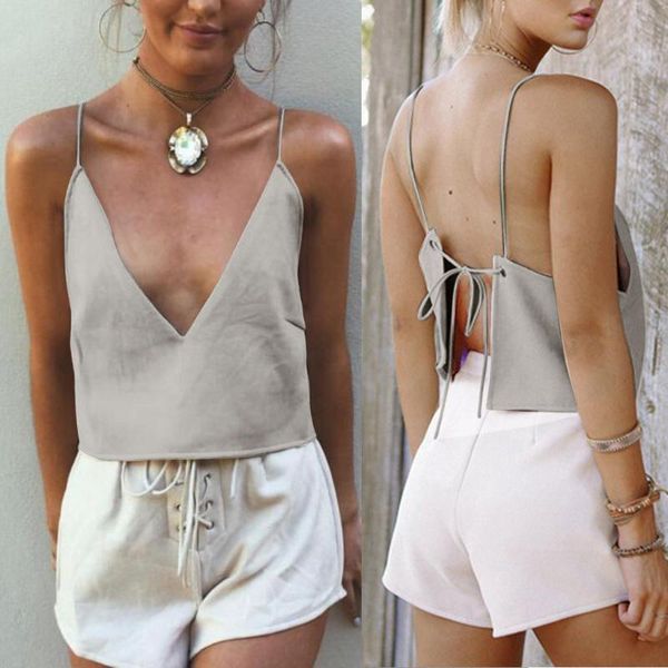 women's tanks & camis style women summer solid deep v neck velvet skin backless frenulum camisole vest #3, White
women's tanks & camis style women summer solid deep v neck velvet skin backless frenulum camisole vest #3, White