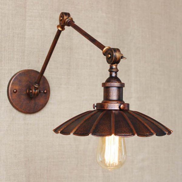industrial retro rust color creative dress bedside wall light vintage umbrella aisle bar bedroom wall sconce
industrial retro rust color creative dress bedside wall light vintage umbrella aisle bar bedroom wall sconce