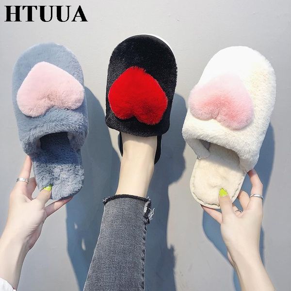 slippers htuua fluffy fur women furry slides autumn winter closed toe indoor house home slipper female flat shoes woman sx3421, Black
slippers htuua fluffy fur women furry slides autumn winter closed toe indoor house home slipper female flat shoes woman sx3421, Black