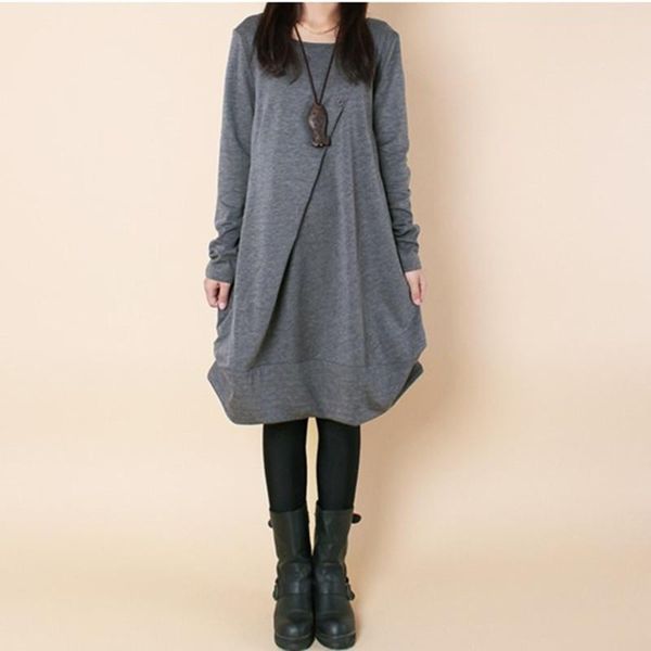 maternity dresses dress autumn fashion long sleeve loose casual pleated pockets o-neck for pregnancy pregnant women clothes, White
maternity dresses dress autumn fashion long sleeve loose casual pleated pockets o-neck for pregnancy pregnant women clothes, White