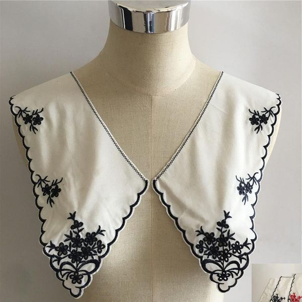 fashion style embroidery lace collar diy cotton lace collar sewing decoration applique dress neckline clothing acc qylxei, Black
fashion style embroidery lace collar diy cotton lace collar sewing decoration applique dress neckline clothing acc qylxei, Black