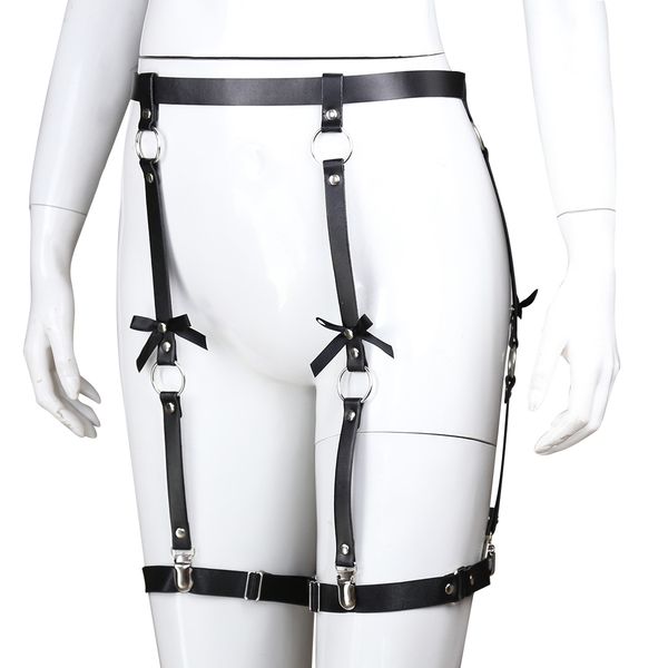 exotic handmade female harajuku punk rock goth bow garter leg belts with leather leg harness strap and metal ring for sexyy women
exotic handmade female harajuku punk rock goth bow garter leg belts with leather leg harness strap and metal ring for sexyy women