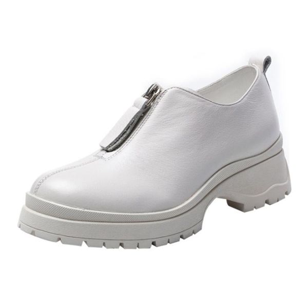 dress shoes 2021 women 100% cow genuine full grain natural leather pumps med heels black white platfom zipper leisure for woman
dress shoes 2021 women 100% cow genuine full grain natural leather pumps med heels black white platfom zipper leisure for woman