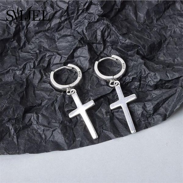 hoop & huggie women earings silver color smooth cross earrings gothic punk rock style hoops mujer moda 2021 jewelry, Golden;silver
hoop & huggie women earings silver color smooth cross earrings gothic punk rock style hoops mujer moda 2021 jewelry, Golden;silver
