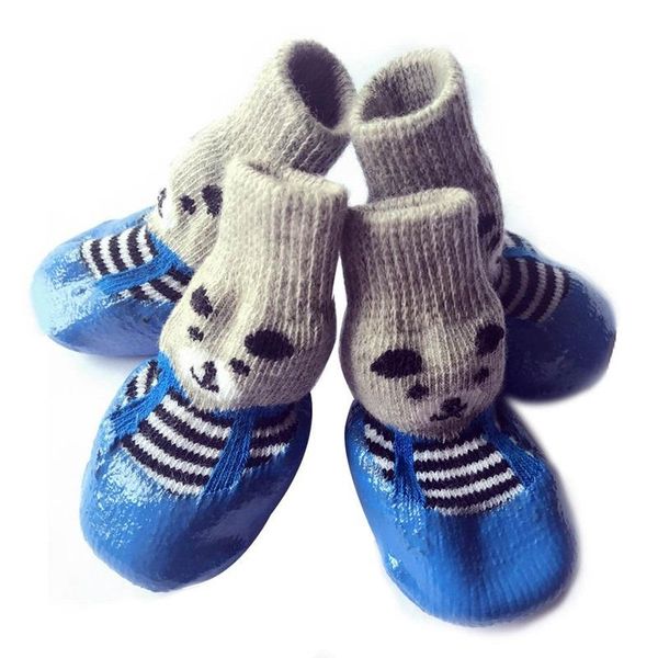 pet boots socks s/m/l size dog waterproof rain shoes non-slip rubber puppy shoes 4 pieces/set
pet boots socks s/m/l size dog waterproof rain shoes non-slip rubber puppy shoes 4 pieces/set