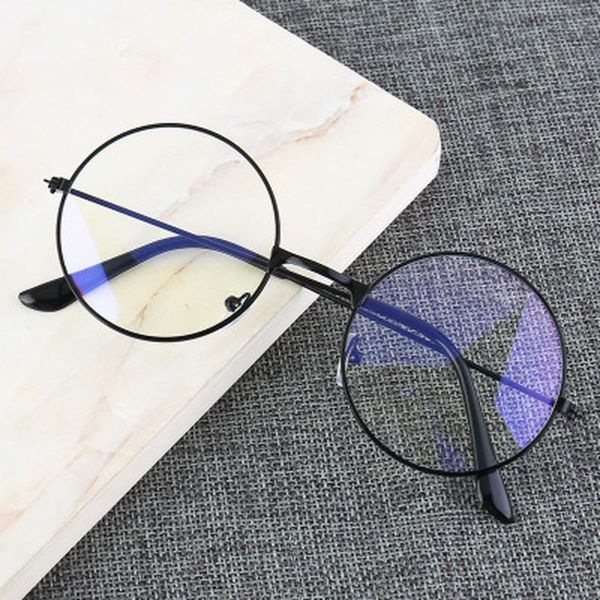 fashion sunglasses frames vintage glasses round metal frame eye game eyewear clear lens college style protection glass blue light blocking, Black
fashion sunglasses frames vintage glasses round metal frame eye game eyewear clear lens college style protection glass blue light blocking, Black