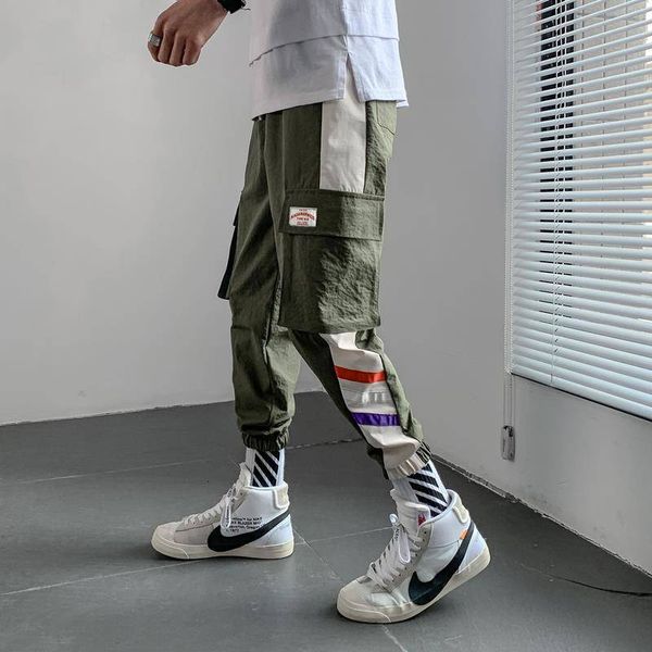 2021 new mens multi-bolso harm de carga homens streetwear corredores hip hop calas casuais masculinos preto cala roxa sv0g, Black
2021 new mens multi-bolso harm de carga homens streetwear corredores hip hop calas casuais masculinos preto cala roxa sv0g, Black