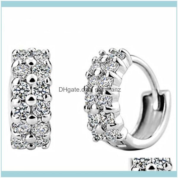 charm jewelrysterling sier double row shiny zircon earrings female models suitable for valentines day factory wholesale price drop delivery, Golden
charm jewelrysterling sier double row shiny zircon earrings female models suitable for valentines day factory wholesale price drop delivery, Golden