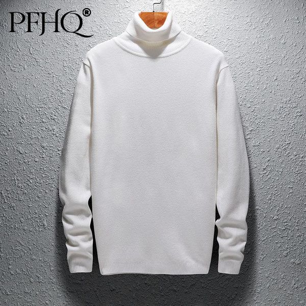 men's sweaters pfhq men turtleneck sweater 2021 winter black khaki gray knitting casual warm fit slim cozy pullover classic retro 21d61, White;black
men's sweaters pfhq men turtleneck sweater 2021 winter black khaki gray knitting casual warm fit slim cozy pullover classic retro 21d61, White;black
