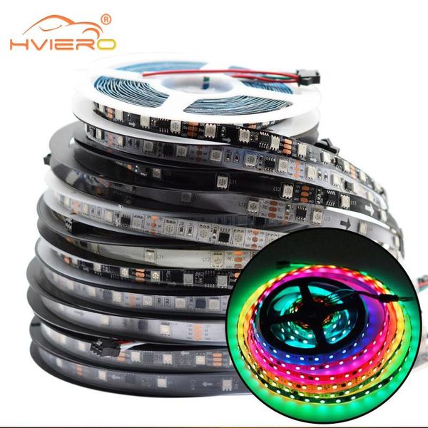 5m/roll dc 12v led tape addressable flexible digital ribbon 60led/m 30led/m external ic ws2811 led pixel strip light diy
5m/roll dc 12v led tape addressable flexible digital ribbon 60led/m 30led/m external ic ws2811 led pixel strip light diy