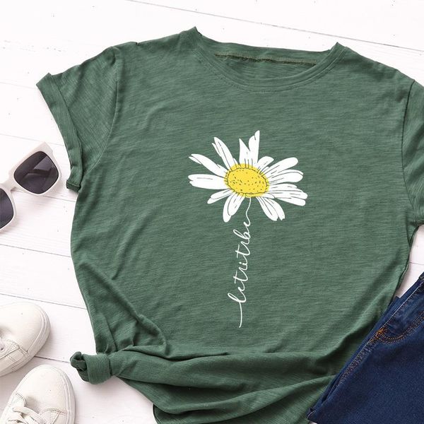 plus size daisy graphic print women tshirt summer cotton oversize t shirt harajuku sunflower graphic tee shirt casual loose, White
plus size daisy graphic print women tshirt summer cotton oversize t shirt harajuku sunflower graphic tee shirt casual loose, White