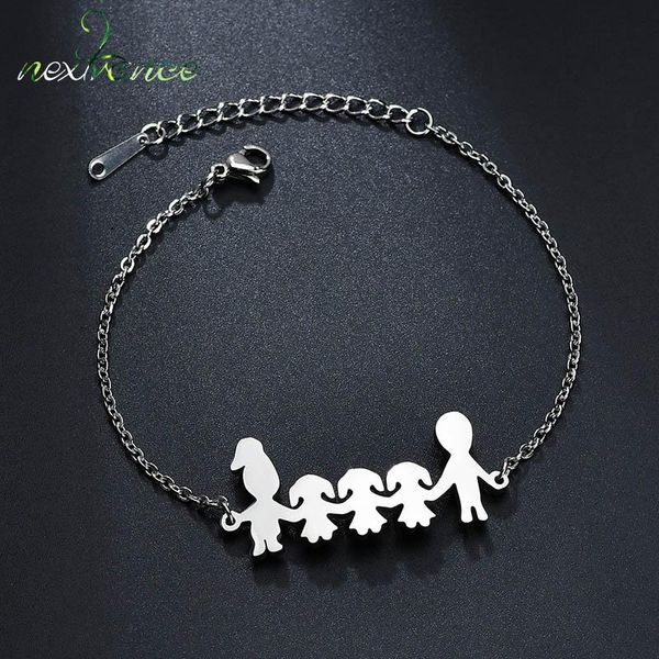 link chain nextvance 2022 arrive gold family bracelet stainless steel dad mom three girls love bracelets for women mother giftslink, Black
link chain nextvance 2022 arrive gold family bracelet stainless steel dad mom three girls love bracelets for women mother giftslink, Black