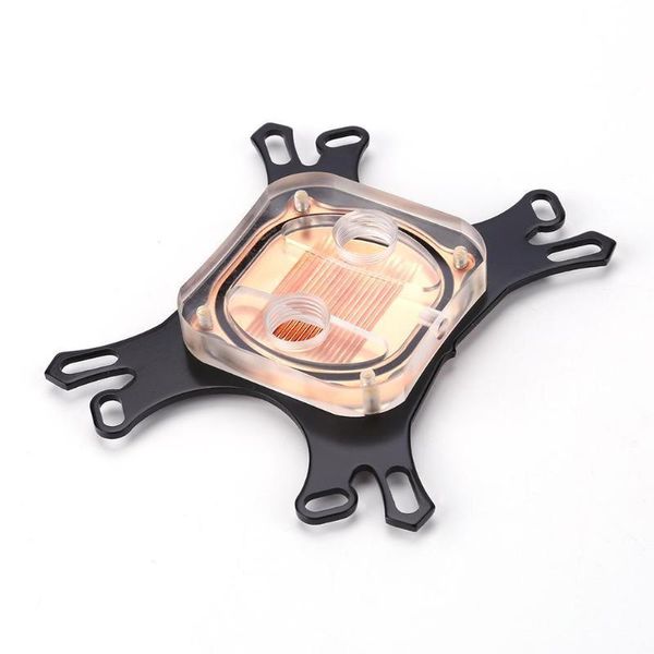 congode fans & coolings transparent cpu water block waterblock copper base cooler computer pc cooling radiator for intel amd with screws
congode fans & coolings transparent cpu water block waterblock copper base cooler computer pc cooling radiator for intel amd with screws