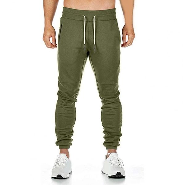 men's pants men autumn casual solid color drawstring tights zip pockets gym workout jogging sportswear fashion trousers, Black 
men's pants men autumn casual solid color drawstring tights zip pockets gym workout jogging sportswear fashion trousers, Black