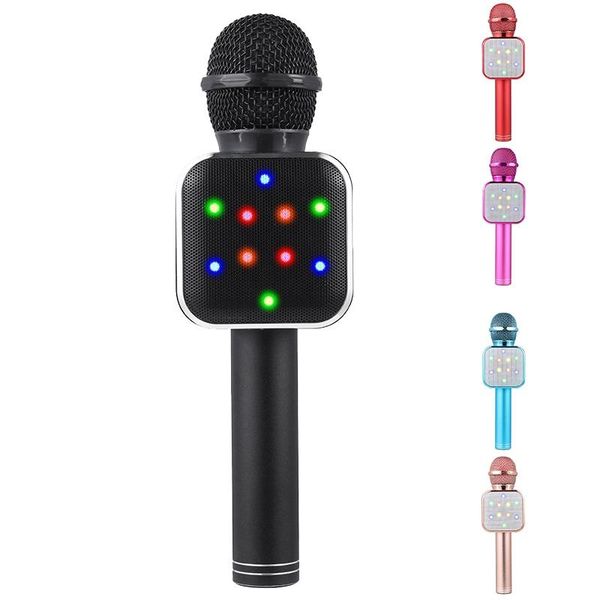 wireless bluetooth handheld microphone speaker led microphones for online teacher kids children
wireless bluetooth handheld microphone speaker led microphones for online teacher kids children