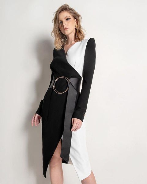 casual dresses 2021 autumn fashion bandage dress women elegant v-neck sashes patchwork celebrity body con wholesale, Black;gray
casual dresses 2021 autumn fashion bandage dress women elegant v-neck sashes patchwork celebrity body con wholesale, Black;gray