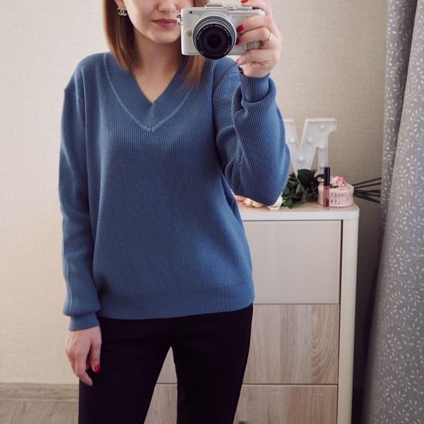 women's sweaters bygouby oversized women sweater autumn winter thick warm v neck woman pullover casual loose knitted jumoer pull, White;black
women's sweaters bygouby oversized women sweater autumn winter thick warm v neck woman pullover casual loose knitted jumoer pull, White;black