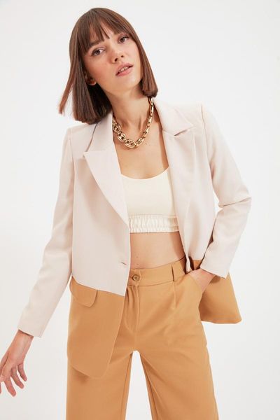 women's jackets trendyol with color block jacket twoaw22ce0170, Black;brown
women's jackets trendyol with color block jacket twoaw22ce0170, Black;brown