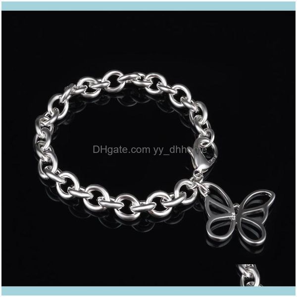link, bracelets jewelrylink, chain trendy butterfly pendant women bracelet bangle simple link sier color style cuff jewelry gift drop delive, Black
link, bracelets jewelrylink, chain trendy butterfly pendant women bracelet bangle simple link sier color style cuff jewelry gift drop delive, Black