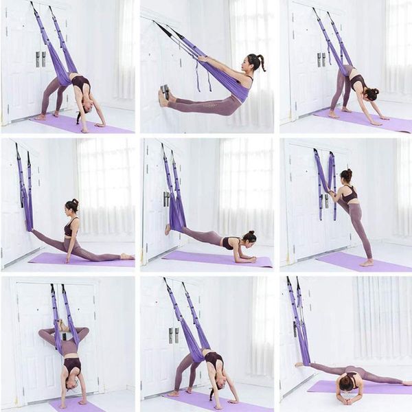 resistance bands aerial yoga rope hammock stretch leg splits practic elastic bar and bends down to handstand training device
resistance bands aerial yoga rope hammock stretch leg splits practic elastic bar and bends down to handstand training device