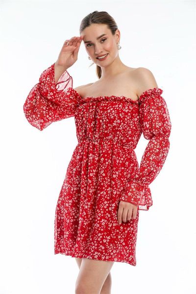 casual dresses women's summer fashion madonna collar chiffon floral patterned batwing long sleeve young girl party turkish quality, Black;gray
casual dresses women's summer fashion madonna collar chiffon floral patterned batwing long sleeve young girl party turkish quality, Black;gray