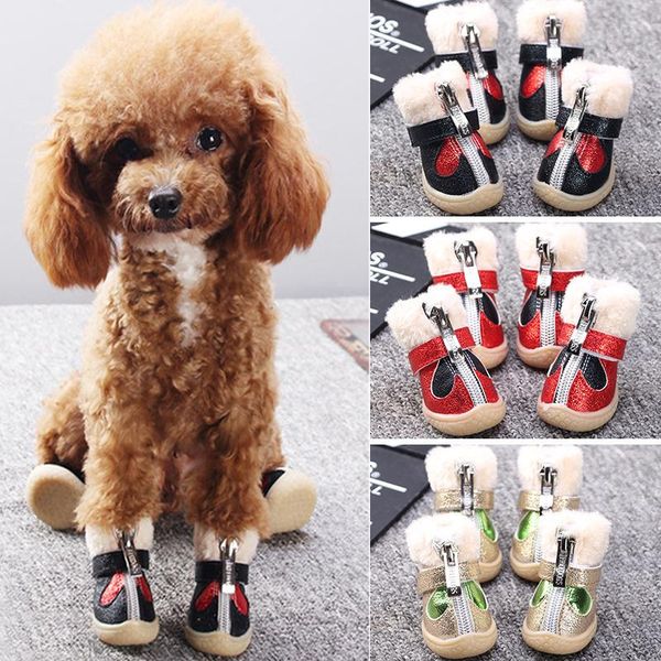 dog apparel 4pcs/set pet shoes winter warm dog's boots anti slip waterproof thick snow for puppy cat chihuahua teddy sneakers
dog apparel 4pcs/set pet shoes winter warm dog's boots anti slip waterproof thick snow for puppy cat chihuahua teddy sneakers