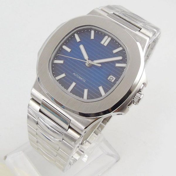 wristwatches luxury mechanical men's watch 40mm square case auto date sapphire glass mental strap blue sterile dial miyota 8215, Slivery;brown
wristwatches luxury mechanical men's watch 40mm square case auto date sapphire glass mental strap blue sterile dial miyota 8215, Slivery;brown
