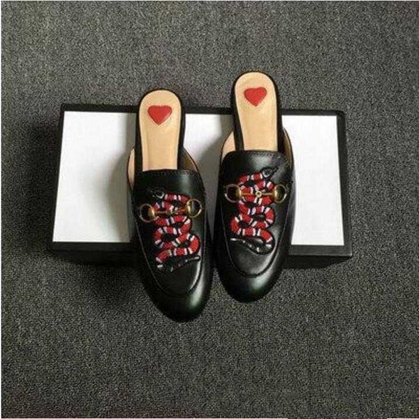 r luxury women summer lace velvet slippers princetown genuine leather mules loafers flats with buckle bees snake ps stylist s, Black
r luxury women summer lace velvet slippers princetown genuine leather mules loafers flats with buckle bees snake ps stylist s, Black