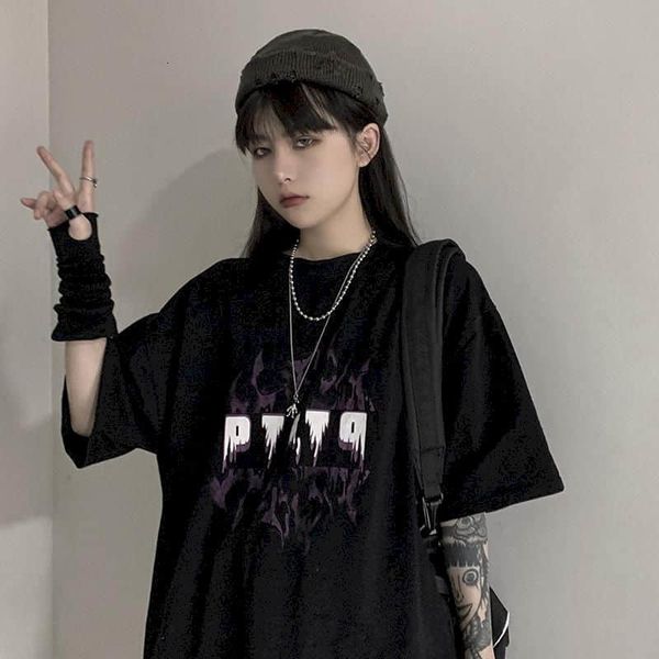 short-sleeve lets 2021 new superior trend goth korean female shirt ins harajuku flame-letter printing style 6a05, White
short-sleeve lets 2021 new superior trend goth korean female shirt ins harajuku flame-letter printing style 6a05, White