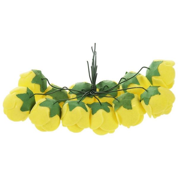 decorative flowers & wreaths 288pcs 2cm pe rose foam mini flower bouquet solid color/wedding decoration, 144 pcs red 144pcs yellow
decorative flowers & wreaths 288pcs 2cm pe rose foam mini flower bouquet solid color/wedding decoration, 144 pcs red 144pcs yellow