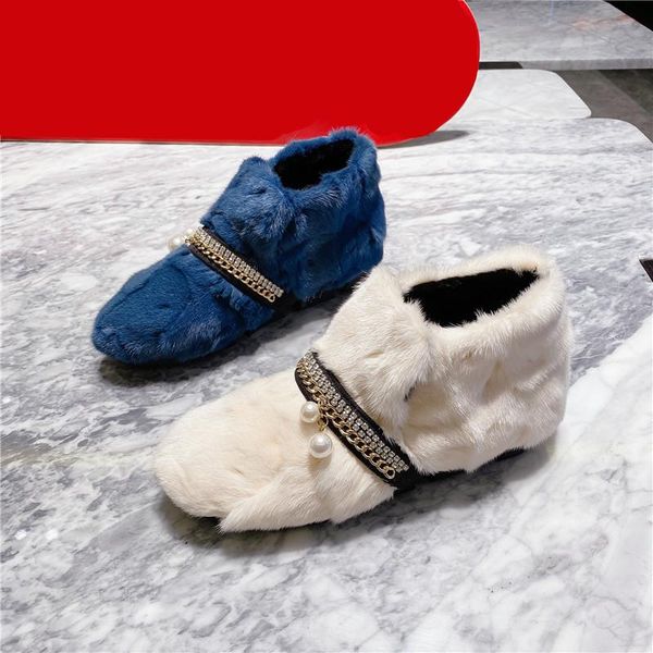 boots 2021 women snow chains decor short warm winter bottes femmes pearl beige furry platform rubber botines shoes woman, Black
boots 2021 women snow chains decor short warm winter bottes femmes pearl beige furry platform rubber botines shoes woman, Black