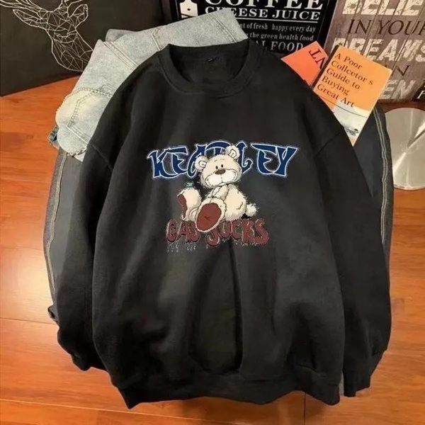 men's hoodies & sweatshirts autumn original sleeping clothes hooded couple hoodie jacket with velvet temperament simple and versatile i, Black
men's hoodies & sweatshirts autumn original sleeping clothes hooded couple hoodie jacket with velvet temperament simple and versatile i, Black