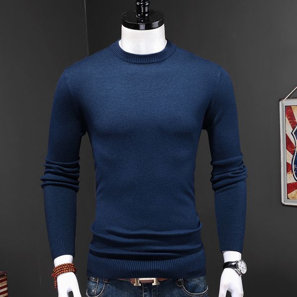 2021 long-sleeve jumper knitted in solid-colored casual winter business sweater pvob, Black
2021 long-sleeve jumper knitted in solid-colored casual winter business sweater pvob, Black