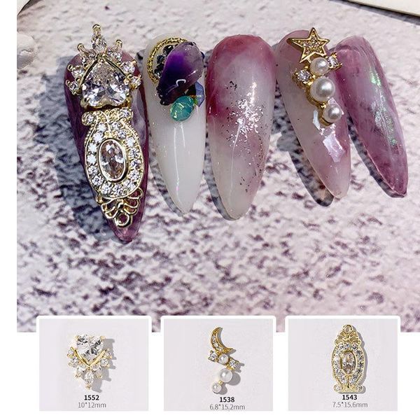 nail art decorations ins light luxury zircon metal decoration all-match micro-inlaid flashing diamond potherapy, Silver;gold
nail art decorations ins light luxury zircon metal decoration all-match micro-inlaid flashing diamond potherapy, Silver;gold