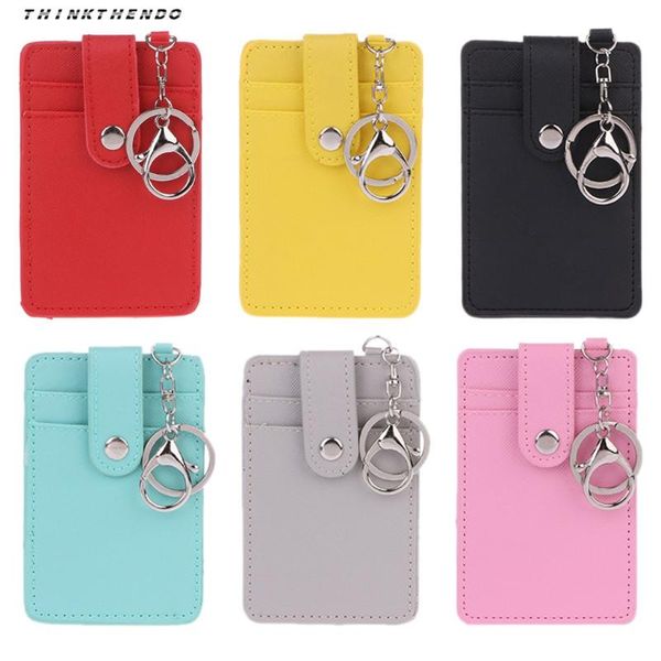 card holders thinkthendo fashion men women portable id holder bus cards protective cover case office work keychain keyring tool 2021, Brown;gray
card holders thinkthendo fashion men women portable id holder bus cards protective cover case office work keychain keyring tool 2021, Brown;gray