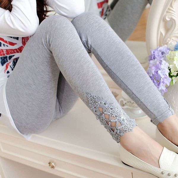 2021 spring new style fashion korea show thin side lace nine point leggings [modal style, Black
2021 spring new style fashion korea show thin side lace nine point leggings [modal style, Black