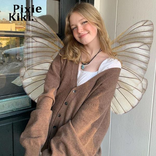 women's knits & tees pixiekiki fairy grunge brown knitted oversized sweater cardigan fall winter clothes women vintage long sleeve coat, White
women's knits & tees pixiekiki fairy grunge brown knitted oversized sweater cardigan fall winter clothes women vintage long sleeve coat, White