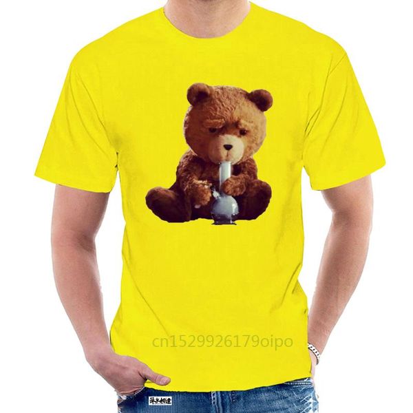men's t-shirts ted bear smoking bong cotton crew neck t shirt zz mens shirts 016273 @061132, White;black
men's t-shirts ted bear smoking bong cotton crew neck t shirt zz mens shirts 016273 @061132, White;black