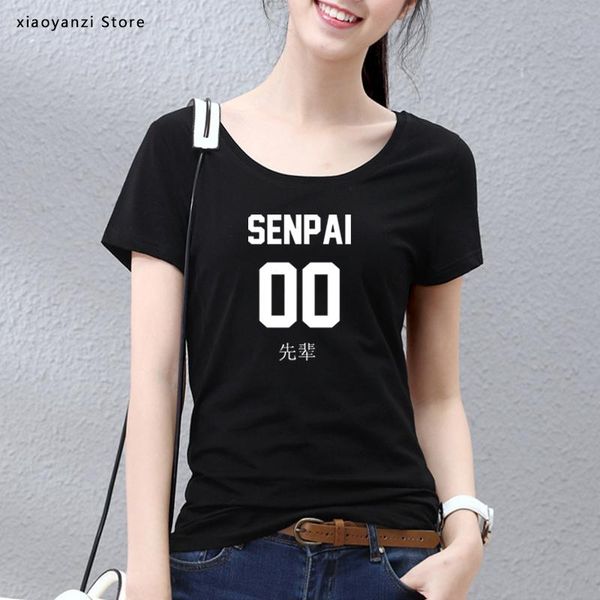 women's t-shirt japanese anime shirt otaku senpai front letters print t women casual funny grunge goth hipster tees-ou040, White
women's t-shirt japanese anime shirt otaku senpai front letters print t women casual funny grunge goth hipster tees-ou040, White