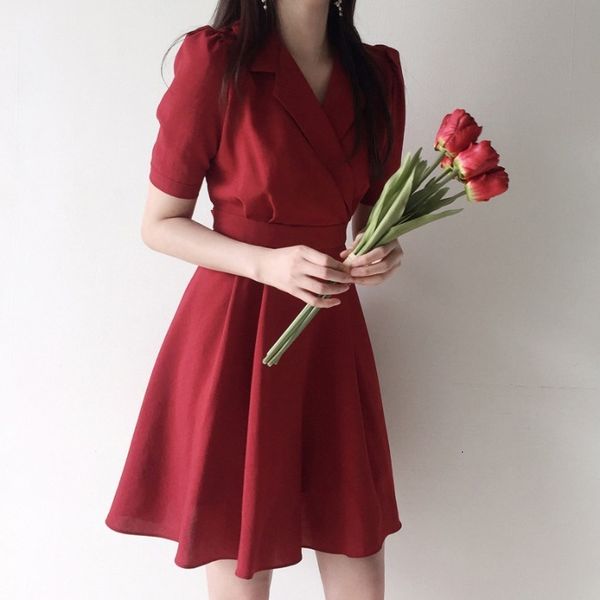 vintage hepburn red dress summer with cleavage v temperament waist-controlled slimming french style kikyou skirt for girls w4g3, Black;gray
vintage hepburn red dress summer with cleavage v temperament waist-controlled slimming french style kikyou skirt for girls w4g3, Black;gray