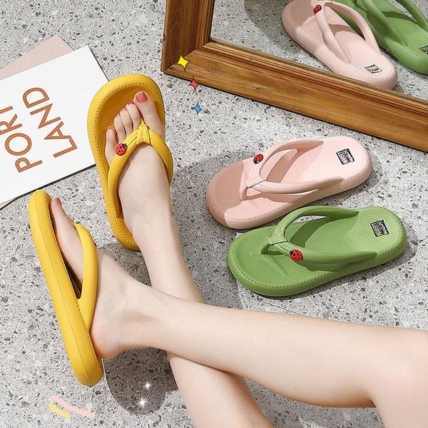 slippers women flip flops 3.5cm thick sole slipper female eva soft bottom beach shoes anti-slip home massage men, Black
slippers women flip flops 3.5cm thick sole slipper female eva soft bottom beach shoes anti-slip home massage men, Black
