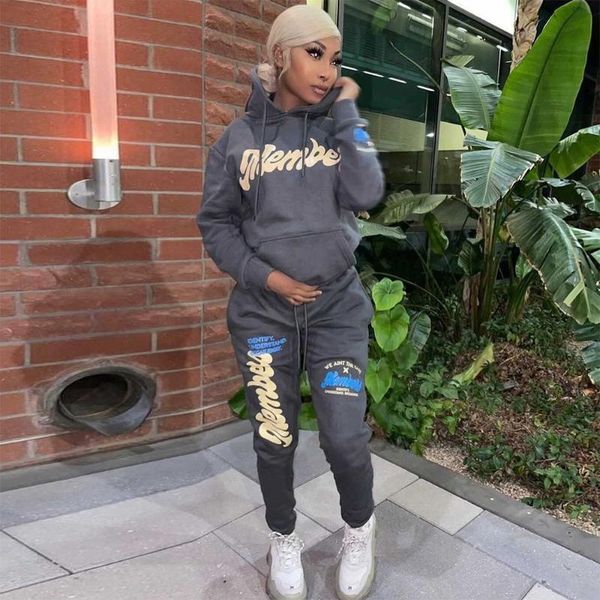 women's two piece pants vbpb 2021 autumn winter warm letter casual high-end young hoodies tracksuits full sleeve long slim women 2 set, White
women's two piece pants vbpb 2021 autumn winter warm letter casual high-end young hoodies tracksuits full sleeve long slim women 2 set, White